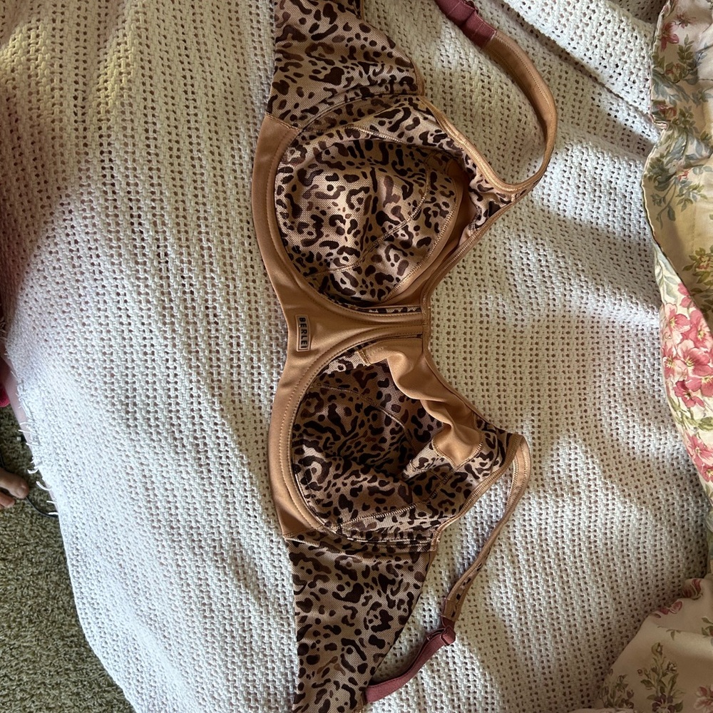 Berlei Tan and Brown Bra Intimates Sleepwear